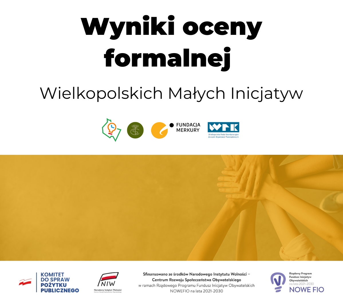 Ocena formalna wniosków – nabór I 2026